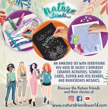 Ročno delo in ustvarjanje - Ustvarjalna igra Nature Friends Multiactivity Kit Art Educa štiri princeske z ustvarjalnimi aktivnostmi od 7 leta_2
