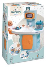 Einfache Spielküchen - Küche mit Essbereich für die Puppe Nursery 11 Zubehörteile mit Kühlschrank und Mixer ab 18 Monaten_0