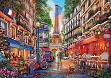 Puzzle 1000 dielne - Puzzle Paris Dominic Davison Educa 1000 dielov a Fix lepidlo v balení od 11 rokov_0