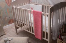 Couvertures pour enfants - Couverture tricotée pour les plus petits Joy toTs-smarTrike 100% coton naturel rose de 0 mois_3