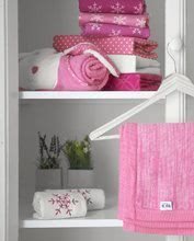 Couvertures pour enfants - Couverture tricotée pour les plus petits Joy toTs-smarTrike 100% coton naturel rose de 0 mois_2
