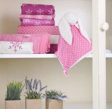 Kinderdecken - Strickdecke für die Kleinsten Joy toTs-smarTrike 100% natürliche Baumwolle rosa ab 0 Monaten_0