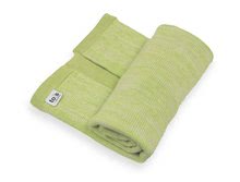 Dětské deky - Pletená deka pro nejmenší Joy toTs-smarTrike 100% přírodní bavlna zelená od 0 měsíců_1