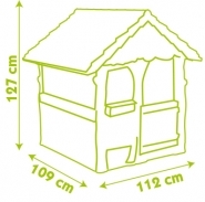 Căsuțe de grădină pentru copii  - Căsuţă cabană de pădure Smoby Winnie the Pooh cu filtru anti UV de la 24 luni_2