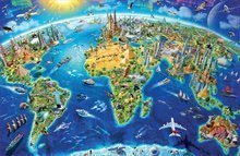 1000 darabos puzzle - Puzzle Miniature series World Landmarks Educa 1000 darabos és Fix ragasztó_0