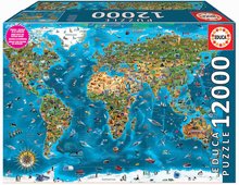 Puzzle Wonders of the World Educa 12000 dílků od 11 let