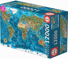 Puzzle 9000 - 42 000 pezzi - Puzzle Wonders of the World Educa 12000 pezzi dagli 11 anni_1