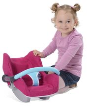 Vozički za punčke in dojenčke kompleti - Komplet voziček za dojenčka Maxi Cosi & Quinny 3v1 Smoby (70 cm ročaj), sedež za v avto Maxi Cosi & Quinny in banjica Baby Nurse_9