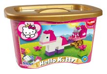 Jucării de construit BIG-Bloxx ca și lego - Jucărie de construit în cutie Play BIG Hello Kitty cărucior 44 bucăți de la 18 luni_3