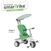 Trojkolky od 6 mesiacov - Trojkolka Recliner 4v1 smarTrike s polohovateľnou opierkou a plášťom zeleno-šedá od 6 mes_3