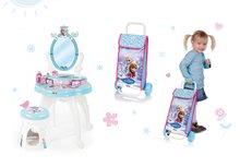 Seturi măsuțe cosmetice  - Set masă cosmetică cu scaun 2 în 1 Smoby Frozen cu geantă pentru cumpărături cu roți Frozen_18