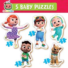 Puzzle pro nejmenší - Puzzle pro nejmenší Cocomelon Baby 5 Pohádky Educa od 24 měsíců_0
