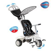 Triciclete de la 6 luni - Tricicletă Recliner Toybar 4in1 smarTrike cu jucării negru-gri de la 6 luni_2