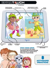 Jucării interactice - Tabletă electronică El Cuerpo Humano Educa Învățăm despre corpul uman în spaniolă de la vârsta de 2 ani_0