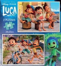 Otroške puzzle do 100 delov - Puzzle Luca Disney Educa 2x48 delov od 5 leta_0