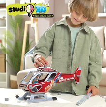 Puzzle 3D - Puzzle dopravné prostriedky Helicopter 3D Studio Educa s plastovými šróbmi od 5 rokov_2