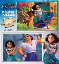 Drevené Disney puzzle - Drevené puzzle Encanto Disney Educa 2x50 dielov od 5 rokov_1