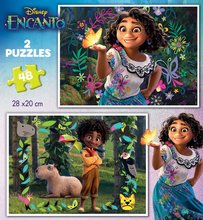 Gyerek puzzle 100-300 darabos - Puzzle Encanto Disney Educa 2x48 darabos 5 évtől_0