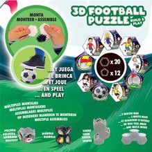 Puzzle 3D - Puzzle focilabda 3D Football Puzzle Educa 32 darabos_1