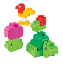 Cuburi de construit Abrick - Joc de construit animale Abrick Animals Écoiffier 50 de bucăţi în cutie de, depozitare de la 18 luni_1