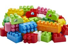 Cuburi de construit Abrick - Joc de construit animale Abrick Animals Écoiffier 50 de bucăţi în cutie de, depozitare de la 18 luni_2
