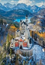 Puzzle cu 1000 de bucăți - Puzzle Neuschwanstein Castle Educa 1000 piese și lipici Fix de la 11 ani_1