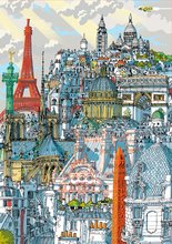 Puzzle cu 1000 de bucăți - Puzzle Paris Carlo Stanga Educa 1000 piese și lipici Fix de la 11 ani_1