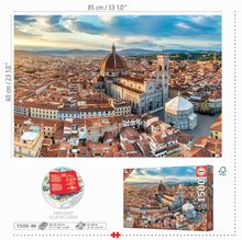 1000 darabos puzzle - Puzzle Florence Educa 1500 darabos és Fix ragasztó_3