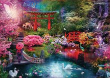 Puzzle 3000 pezzi - Puzzle Japanese Garden at Autumn Educa 3000 pezzi_1