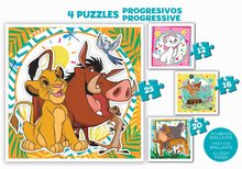Puzzle progresiv pentru copii - Puzzle Disney Animals în valiză Progressive Educa 12-16-20-25 piese în valiză_1
