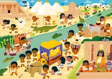 Dětské puzzle od 100–300 dílků - Puzzle vzdělávací Egypt Happy Learning Educa 150 dílů s aktivitami ve španělštině od 6 let_0