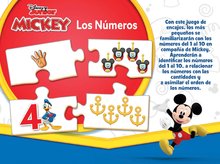 Gesellschaftsspiele für Kinder - Lernspiel Wir lernen Zahlen  Mickey & Friends Educa mit 10 Bildern und Zahlen ab 3 Jahren DU19327_0