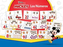 Společenské hry pro děti - Naučná hra Učíme se čísla Mickey & Friends Educa s obrázky a počty 40 dílků_1
