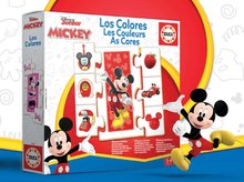 Društvene igre za djecu - Náučná hra Učíme sa farby a tvary Mickey & Friends Educa so 6 obrázkami 42 dielov EDU19329_2