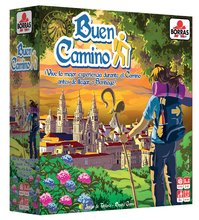 Gesellschaftsspiele in Fremdsprachen - Brettspiel  Buen Camino Card Game Extended Educa 126 Karten, 4 Figuren, ab 8 Jahren für 2-4 Spieler, Spanisch, Französisch, Englisch, Portugiesisch_2