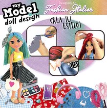 Kézimunka és alkotás - Kreatív alkotás My Model Doll Design Fashion Atelier Educa Készíts 300 ruhamodellt a babának 6 évtől_1