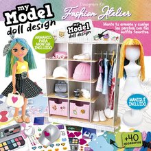 Prace ręczne i tworzenie - Tworzenie kreatywne My Model Doll Design Fashion Atelier Educa Zrób 300 modeliów sukienek dla lalki od 6 lat._0