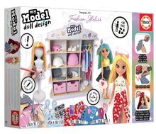 Lucru manual și creație - Lucru creativ My Model Doll Design Fashion Atelier Educa realizează 300 de modele de haine pentru o papusa de la 6 ani_1