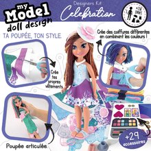 Lucru manual și creație - Lucru creativ My Model Doll Design Celebration Educa realizează-ți propriile păpuși popstar 5 modele de la 6 ani_0