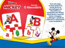 Jeux de société pour enfants - Jeu éducatif Apprenons l'alphabet avec Mickey et ses amis Educa, 27 images avec 78 pièces, à partir de 4 ans_0