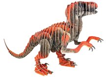 Puzzle 3D - Puzzle dinosauro Velociraptor 3D Creature Educa lunghezza 55 cm 64 pezzi_0