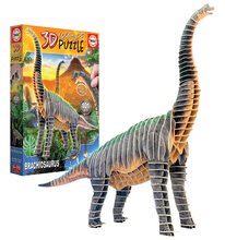 Puzzle 3D - Puzzle dinosaurus Brachiosaurus 3D Creature Educa lungime 50 cm 101 piese de la 6 ani EDU19383_3