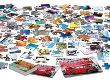 Gesellschaftsspiele in Fremdsprachen - Brettspiel Puzzle 3,2,1... Go! Challenge Educa 24 Bilder 144 Teile aus 6 Jahren_0