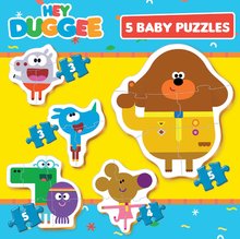 Puzzle für die Kleinsten - Puzzle Baby Puzzles Hey Duggee Educa 3-4-5-5 Teile ab 2 Jahren EDU19393_0