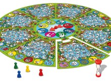 Gesellschaftsspiele in Fremdsprachen - Brettspiel auf der Suche nach den Gänsen 3,2,1... Go! Challenge Goose Educa Educa ab 6 Jahren Englisch Spanisch_0