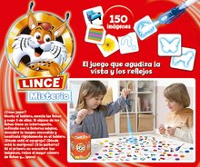 Jocuri de societate în limbi străine - Joc de societate Lince Misterio Educa 150 imagini cu pixurii magice în spaniolă de la 5 ani_2