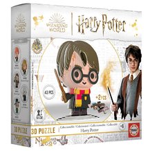Puzzle 3D - Puzzle figurica 3D Harry Potter Educa 43 delov od 6 let_1