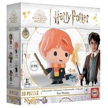 Puzzle 3D - Puzzle figurină 3D Ron Weasley Educa 37 piese de la 6 ani_1