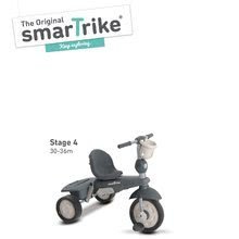 Tříkolky od 10 měsíců - Tříkolka Voyage 4v1 smarTrike světlemodrá od 10 měsíců_0