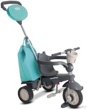 Tricikli za djecu od 10 mjeseci - Tricikl Voyage 4u1 Green SmaTrike Touch Steering zeleni s gumiranim kotačima i amortizerima + držač za bočicu od 10 mjes_2